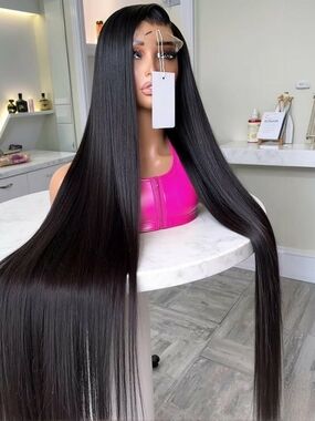 26" Cambodian Human Hair Wig 13x4 HD Lace Pre-Plucked Straight